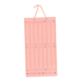 Hair Accessory Organizer Ribbons Hair Clips Hanger for Collection Organizing Pink 66cmx35cm