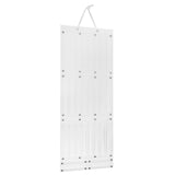 Hair Accessory Organizer Ribbons Hair Clips Hanger for Collection Organizing White 104cmx38cm