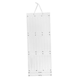 Hair Accessory Organizer Ribbons Hair Clips Hanger for Collection Organizing White 104cmx38cm