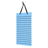 Shoe Charms Organizer Charms Holder with 180 Holes Hanging Shoe Charm Holder light blue