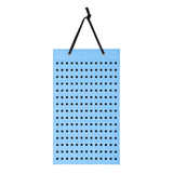 Shoe Charms Organizer Charms Holder with 180 Holes Hanging Shoe Charm Holder light blue