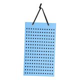 Shoe Charms Organizer Charms Holder with 180 Holes Hanging Shoe Charm Holder light blue