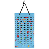 Shoe Charms Organizer Charms Holder with 180 Holes Hanging Shoe Charm Holder light blue