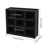 Monster Trucks Toy Wall Mount Display Case with 9 Slots for Kids
