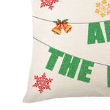 Christmas Pillow Cover Creative Square Cushion Cover for Festival Couch Sofa