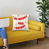 Christmas Pillow Cover Creative Square Cushion Cover for Festival Couch Sofa