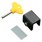 Window Safety Lock Sliding Stopper Childproof Baby Durable Window Restrictor 2.4x3x2.4cm