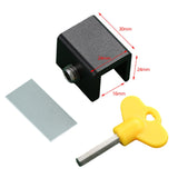 Window Safety Lock Sliding Stopper Childproof Baby Durable Window Restrictor 2.4x3x2.4cm