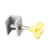 Sliding Window Lock Metal Security Screw Lock Safety Lock Falling Prevention Single Hole