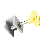 Sliding Window Lock Metal Security Screw Lock Safety Lock Falling Prevention Single Hole