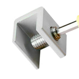 Sliding Window Lock Metal Security Screw Lock Safety Lock Falling Prevention Single Hole