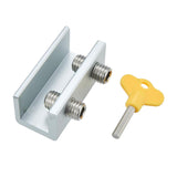 Sliding Window Lock Metal Security Screw Lock Safety Lock Falling Prevention Double Holes