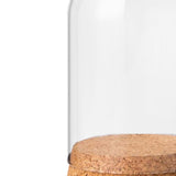 Maxbell Maxbell Glass Dome Display Cloche Bell Jar Display Dome Case for Office Wedding Home 8cmx10cm