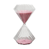 Sand Glass Timer Hourglass 30 Minutes Pink Sand Glass Sand Clock for Bedroom