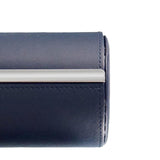 Maxbell 5xTravel Tie Case Tie Box for Men Travel Business Gift PU Leather Men Tie Case black