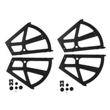 2 Layers Shoe Cabinet Flip Frame Black Durable Shoe Rack Hinges Flip Drawer