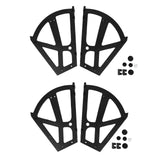 2 Layers Shoe Cabinet Flip Frame Black Durable Shoe Rack Hinges Flip Drawer