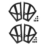 2 Layers Shoe Cabinet Flip Frame Black Durable Shoe Rack Hinges Flip Drawer