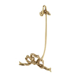 Maxbell Coffee Mug Saucer Holder Brass Rack Organizer Elegant for Collectible Teacup Small