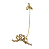 Maxbell Coffee Mug Saucer Holder Brass Rack Organizer Elegant for Collectible Teacup Small