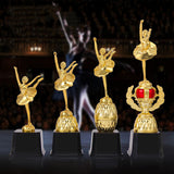Dance Trophy Award Winning Prize for Party Celebrations Props Award Ceremony 26.4cm