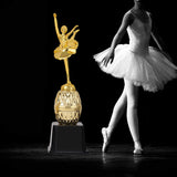 Dance Trophy Award Winning Prize for Party Celebrations Props Award Ceremony 26.4cm