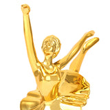 Dance Trophy Award Winning Prize for Party Celebrations Props Award Ceremony 30cm