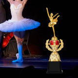 Dance Trophy Award Winning Prize for Party Celebrations Props Award Ceremony 30cm