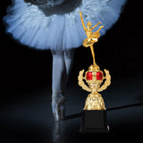 Dance Trophy Award Winning Prize for Party Celebrations Props Award Ceremony 30cm