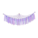 Plush Toy Storage Corner Hanging Netting Hammock for Nursery Bedroom Durable