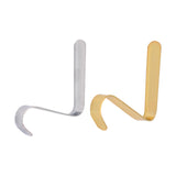 Maxbell 5xChristmas Ornament Hooks Xmas Hooks for Party Ball Decor Hanging Decorations Gold