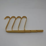 Maxbell 5xChristmas Ornament Hooks Xmas Hooks for Party Ball Decor Hanging Decorations Gold