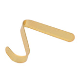 Maxbell 6xChristmas Ornament Hooks Xmas Hooks for Party Ball Decor Hanging Decorations Gold
