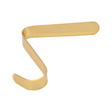 Maxbell 4xChristmas Ornament Hooks Xmas Hooks for Party Ball Decor Hanging Decorations Gold