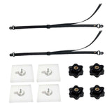 2Pcs TV Safety Straps Safety Furniture Wall Anchors for Cabinets Flat Screen