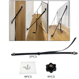 2Pcs TV Safety Straps Safety Furniture Wall Anchors for Cabinets Flat Screen
