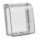 Maxbell 2xElectrical Outlet Cover Sturdy Receptacle Protector for Kitchen Home Outdoor Clear