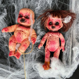 Halloween Creepy Dolls Scary Hanging Zombie Doll for Anniversary Masquerade Boy