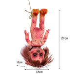 Halloween Creepy Dolls Scary Hanging Zombie Doll for Anniversary Masquerade Girl