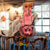 Halloween Creepy Dolls Scary Hanging Zombie Doll for Anniversary Masquerade Girl