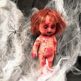 Halloween Creepy Dolls Scary Hanging Zombie Doll for Anniversary Masquerade Girl