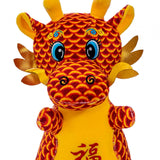 Chinese Dragon Plush Toy New Year Stuffed Animal Doll for Shop Table Bedroom