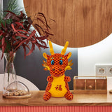 Chinese Dragon Plush Toy New Year Stuffed Animal Doll for Shop Table Bedroom