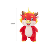 Plush Dragon Stuffed Toys Dragon Plush Toys for Room Decoration Holiday Gift 25cm