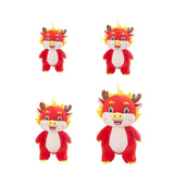 Plush Dragon Stuffed Toys Dragon Plush Toys for Room Decoration Holiday Gift 25cm