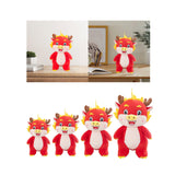 Plush Dragon Stuffed Toys Dragon Plush Toys for Room Decoration Holiday Gift 25cm