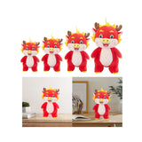 Plush Dragon Stuffed Toys Dragon Plush Toys for Room Decoration Holiday Gift 25cm