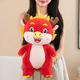 Plush Dragon Stuffed Toys Dragon Plush Toys for Room Decoration Holiday Gift 30cm