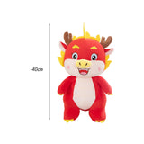 Plush Dragon Stuffed Toys Dragon Plush Toys for Room Decoration Holiday Gift 40cm