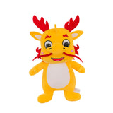 Plush Stuffed Animal Dragon Toys Soft Adorable for Home Decor Toddlers Gifts Yellow